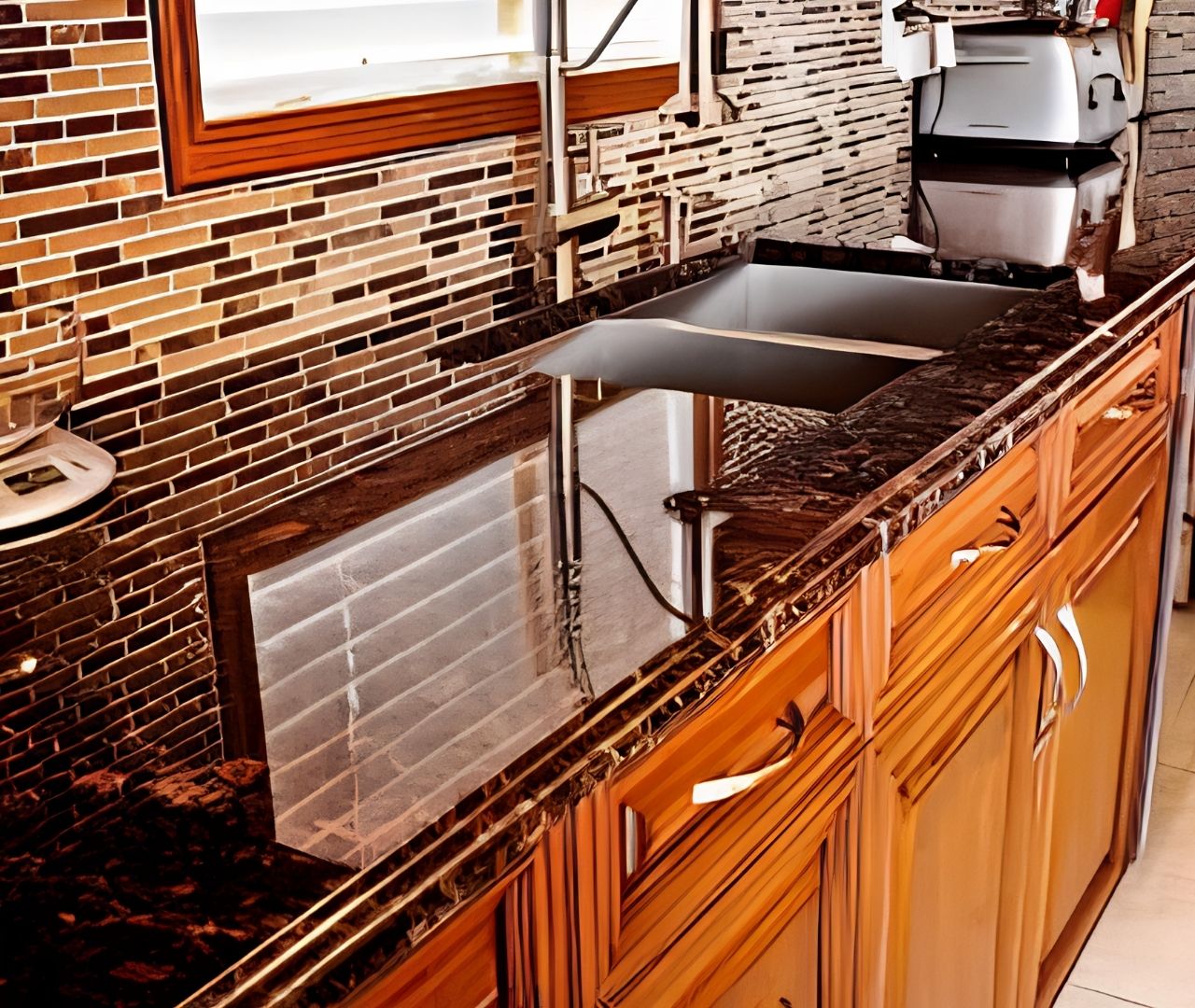 Calacatta Marble Countertop — Homes Cabinet Atlanta