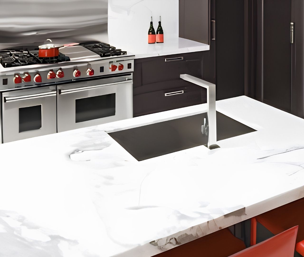 Granite Kitchen Countertop — Homes Cabinet Atlanta